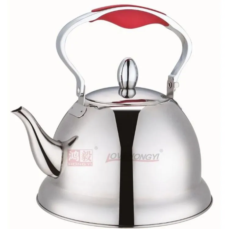 Niegwiżdżący czajnik do herbaty ze stali nierdzewnej
